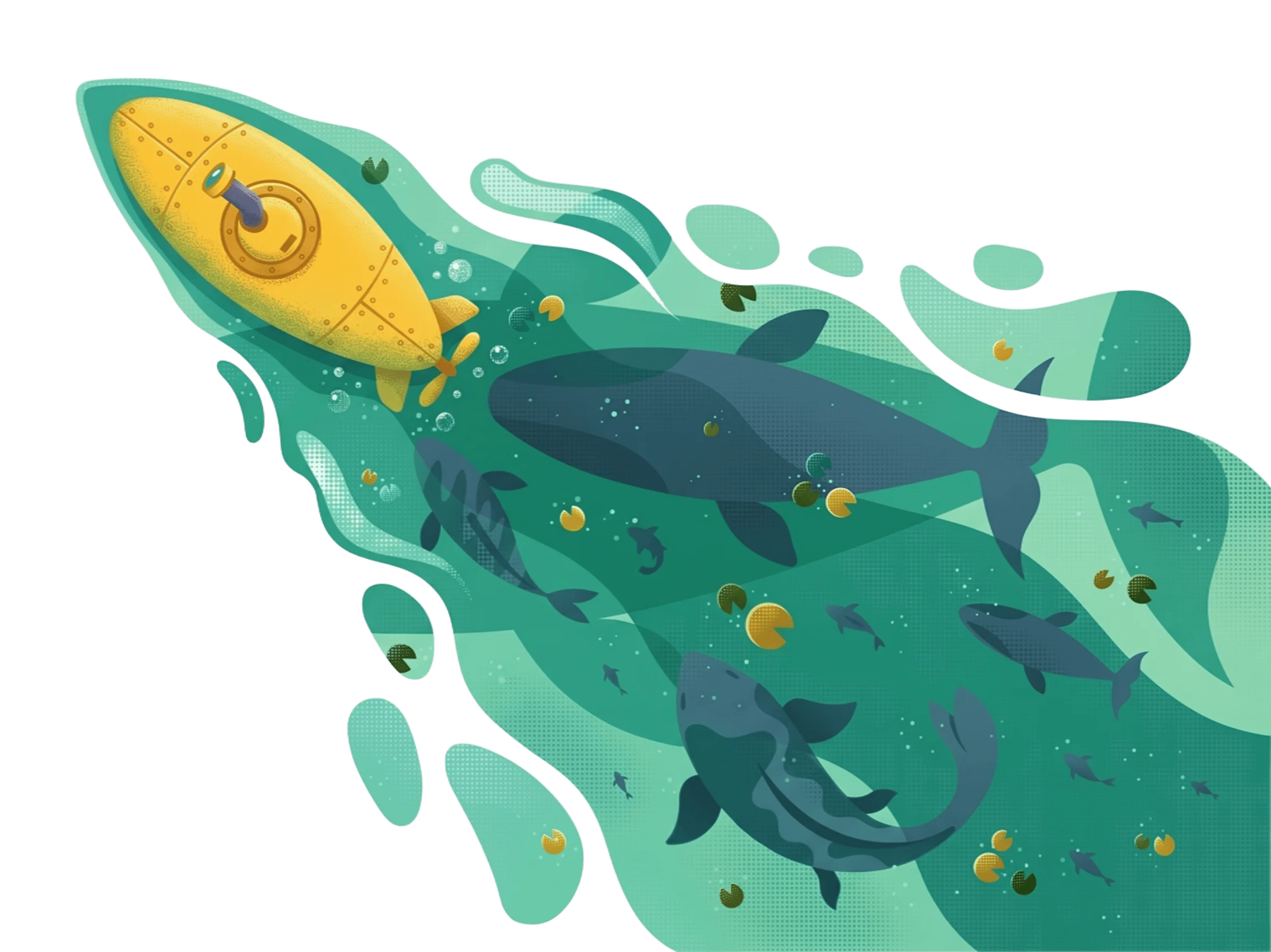 Submarino explorando Guaraci
